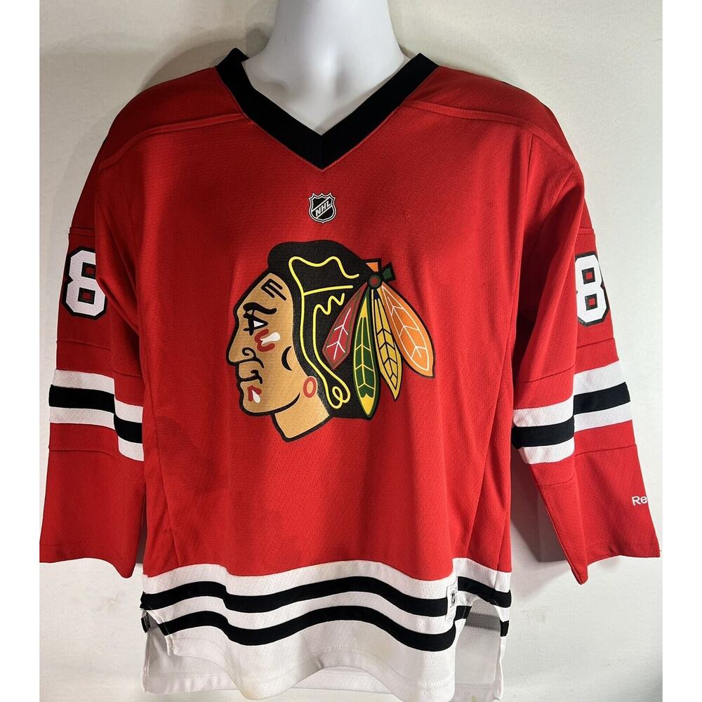 Chicago Blackhawks #88 Patrick Kane Reebok Youth Jersey Sz L/XL Red NHL